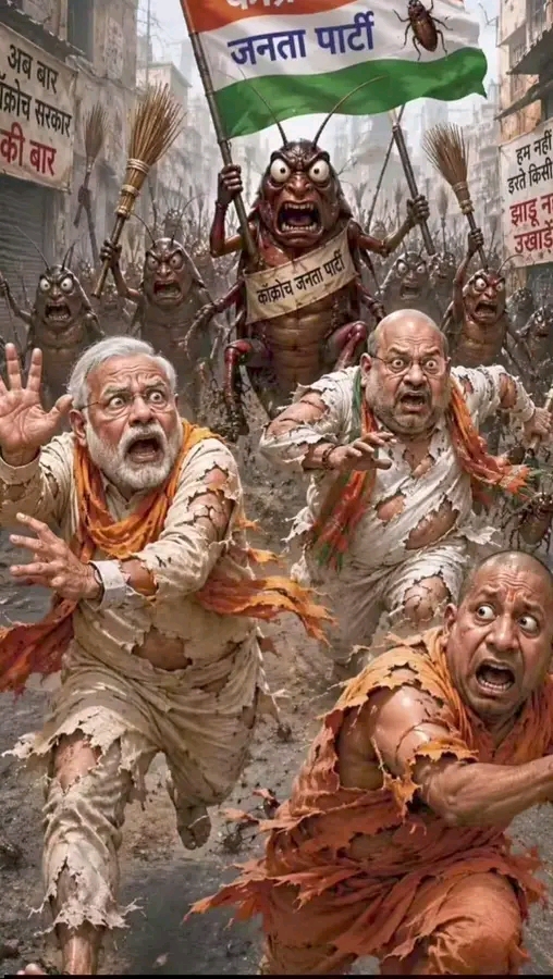 कॉकरोच खत्म नहीं होते”
