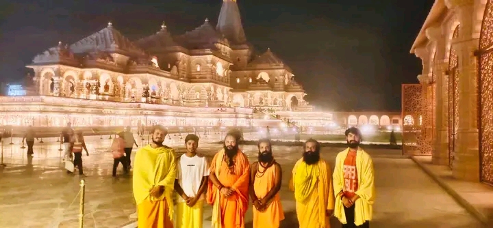 भारतीय धर्मसंध की टीम संरक्षक पुरूषोत्तम दास जी महराज के नेत्त्व में अयोध्या पहुंची और जांच में अपना सहयोग दिया।