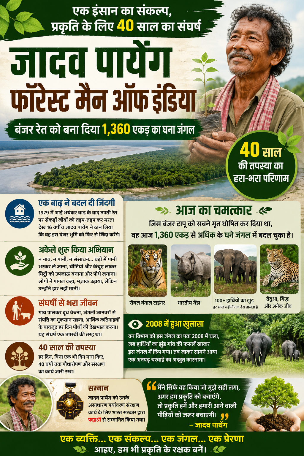 "फॉरेस्ट मैन ऑफ इंडिया