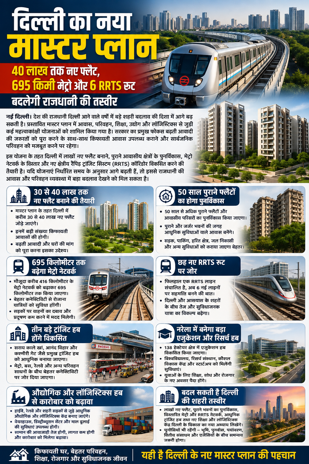 दिल्ली का नया मास्टर प्लान
