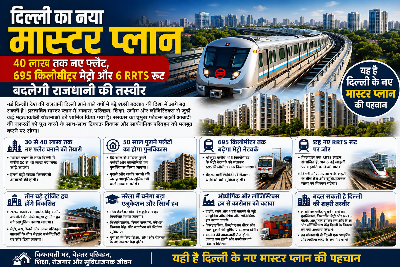 दिल्ली का नया मास्टर प्लान
