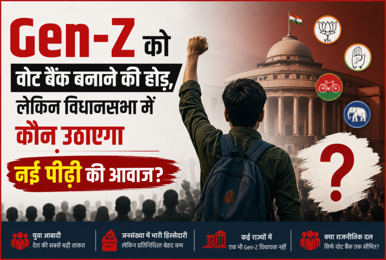 Gen-Z को वोट बैंक बनाने की होड़,