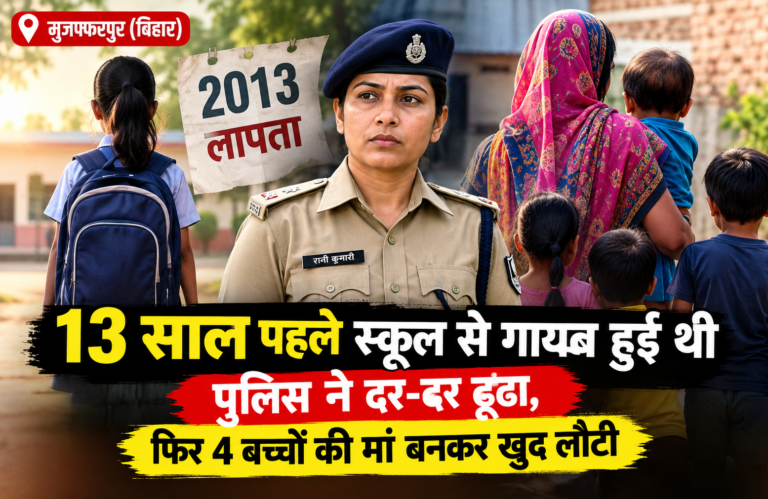 13 साल पहले स्कूल से गायब हुई युवती, 4 बच्चों की मां बनकर लौटी