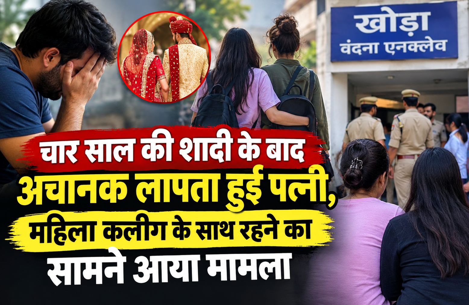 चार साल की शादी के बाद अचानक लापता हुई पत्नी