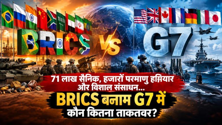 BRICS बनाम G7 में कौन कितना ताकतवर?