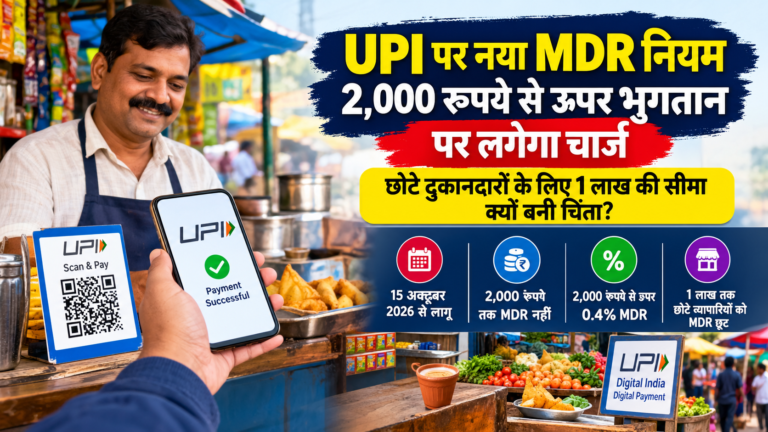 UPI पर नया MDR नियम