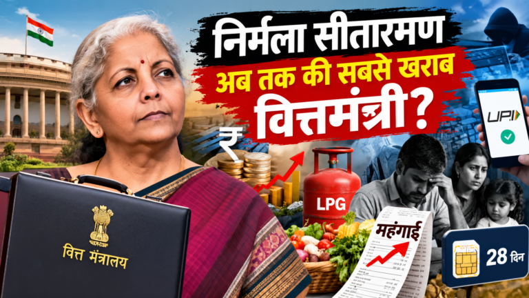 निर्मला सीतारमण अब तक की सबसे खराब वित्तमंत्री?