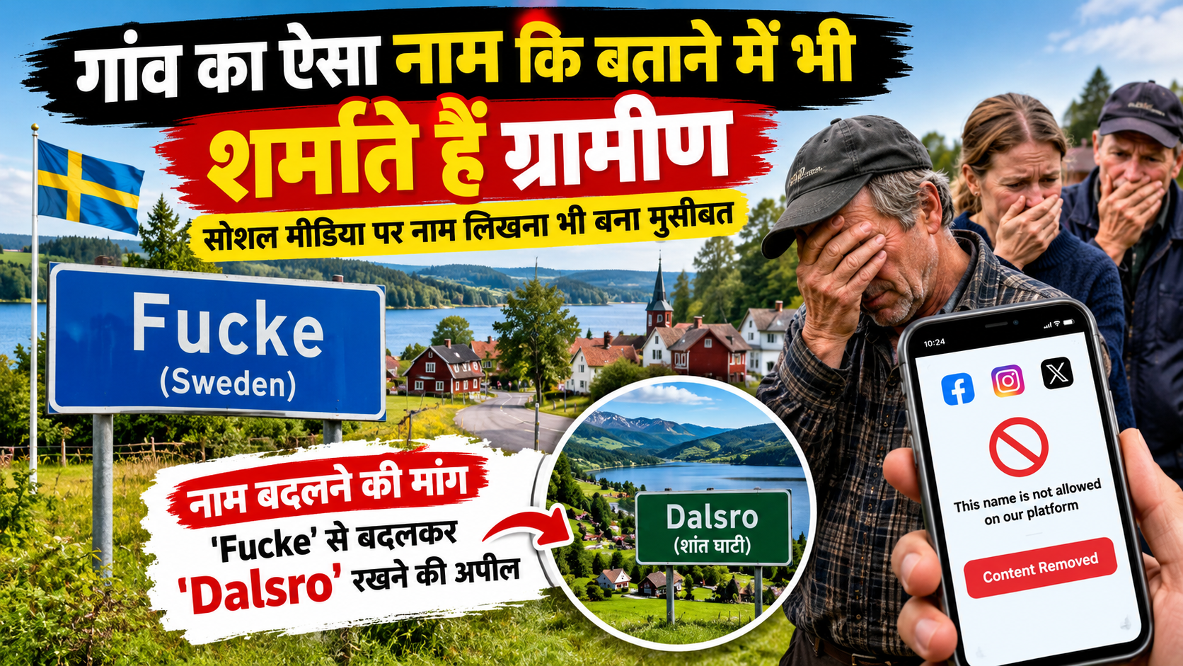 गांव का ऐसा नाम कि बताने में भी शर्माते हैं ग्रामीण