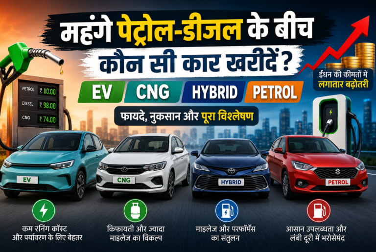 महंगे होते पेट्रोल-डीजल के बीच कौन सी कार खरीदें?