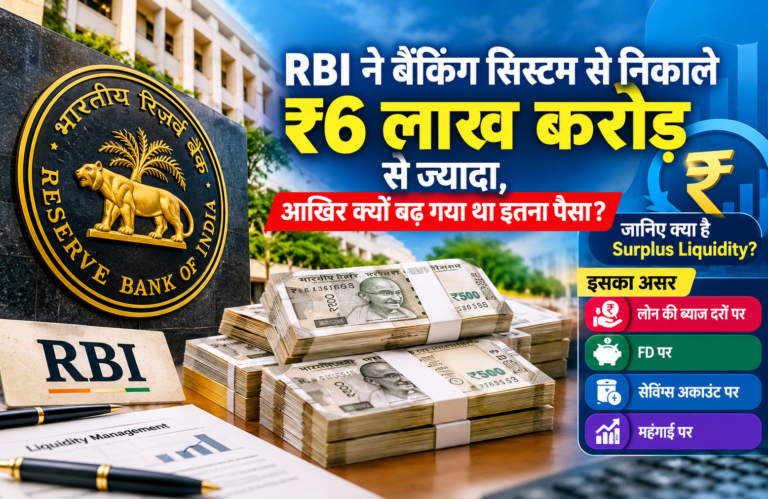 आखिर क्यों बढ़ गया था इतना पैसा? भारतीय बैंकिंग सिस्टम में इन दिनों पैसों की ऐसी बाढ़ आई