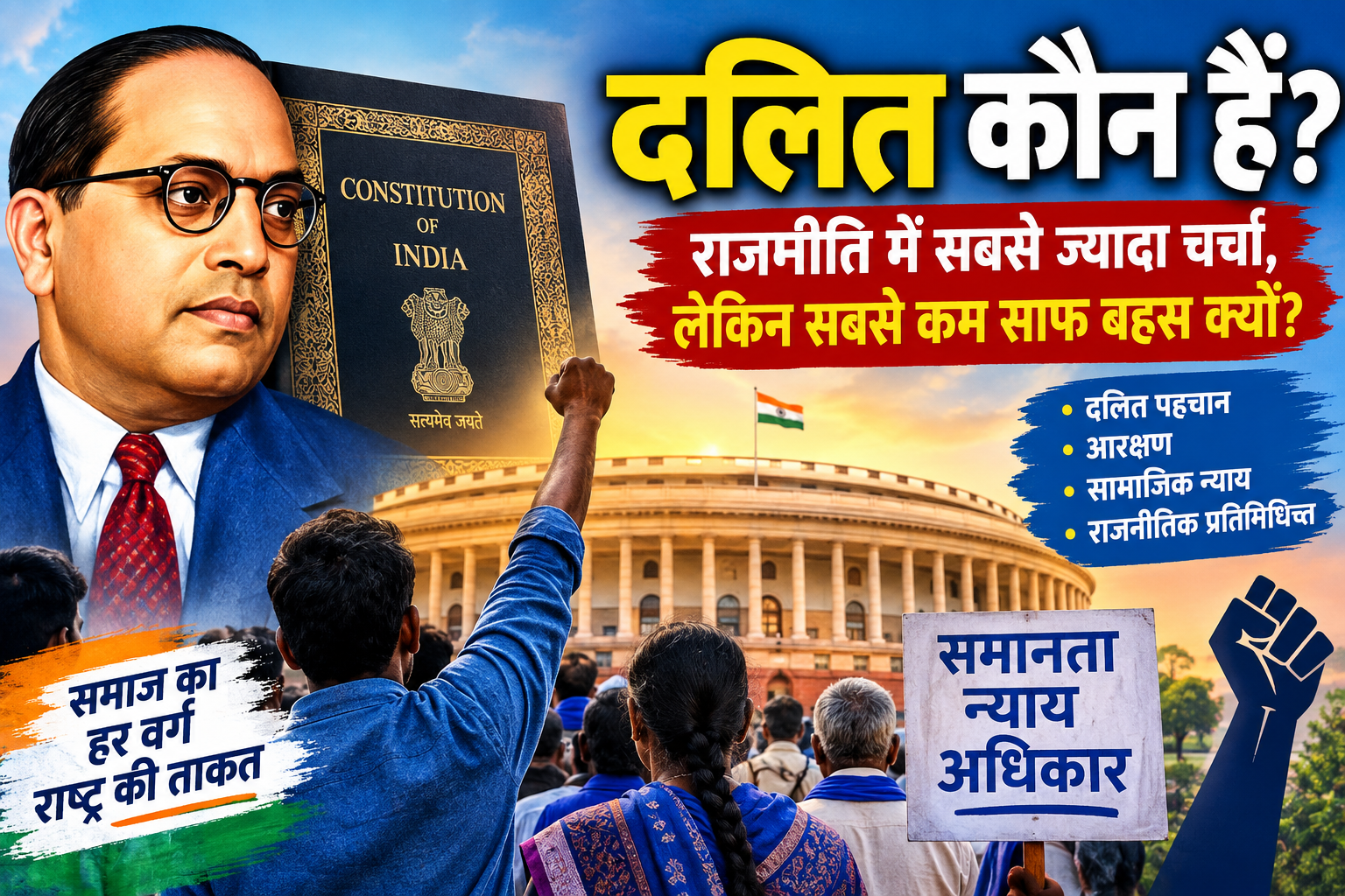 दलित कौन हैं? राजनीति में सबसे ज्यादा चर्चा