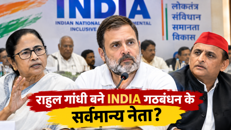 राहुल गांधी बने INDIA गठबंधन के सर्वमान्य नेता?